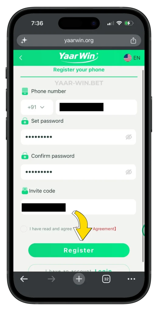YAAR-WIN-REGISTER